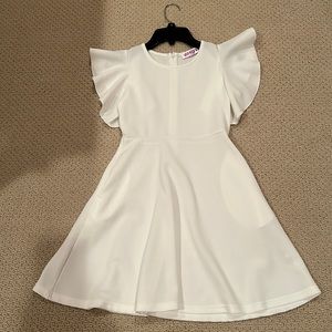 Girls white dress